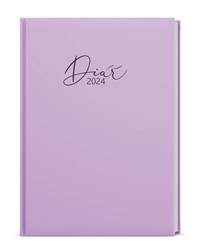 Týdenní diář 2024 Oskar Lamino Pastel A5 fialový