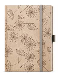 Denní diář 2024 Adam Vivella extra B6 béžová Chmýří