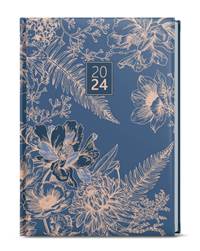 Denní diář 2024 David Lamino A5 tmavě modrý