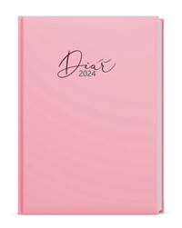 Denní diář 2024 David Lamino Pastel A5 růžový