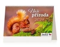 Naše příroda - stolní kalendář 2024