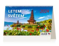 Letem světem - stolní kalendář 2024