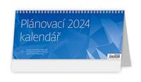 Plánovací kalendář MODRÝ - stolní kalendář 2024