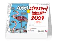 Antistresový pracovní - stolní kalendář 2024