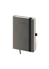 Diář 2024 týdenní kapesní Flexies - tmavě šedá