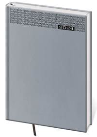 Diář 2024 týdenní B5 Gommato - šedá