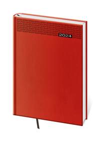 Diář 2024 denní A5 Gommato - červená