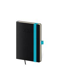 Diář 2024 týdenní kapesní New Praga - černá