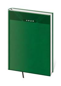 Diář 2024 denní A5 Print Classic - zelená