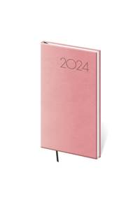 Diář 2024 týdenní kapesní Print Pop - růžová