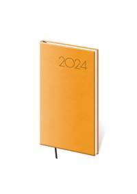 Diář 2024 týdenní kapesní Print Pop - žlutá