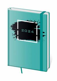 Diář 2024 týdenní A5 Vario - 20 PATCH s gumičkou