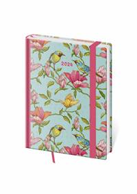 Diář 2024 týdenní B6 Vario - 27 ROMANTIC s gumičkou