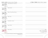 Diář 2024 Náhradní náplň diář A6 S - 436 týdenní