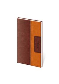 Diář 2024 týdenní kapesní Classic - hnědo/hnědá