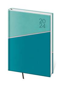 Diář 2024 denní A5 Line - zelená