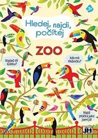 Kniha Hledej, najdi, počítej V ZOO