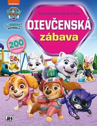 Kniha Samolepková knižka/ Labková patrola pre dievčatá