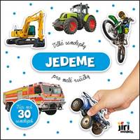 Kniha Velké samolepky pro malé ručičky Jedeme