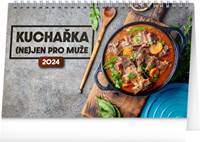 Kuchařka (ne)jen pro muže 2024 - stolní kalendář