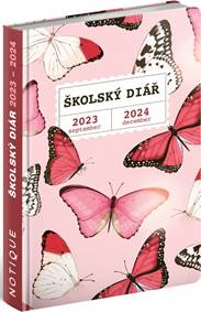Školský diár 2023/2024 - Motýliky