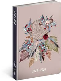 18měsíční diář Petito – Lapač snů 2023/2024, 11 × 17 cm