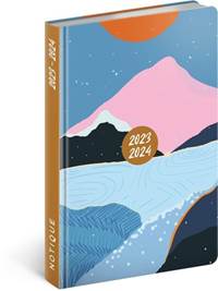 18měsíční diář Petito – Ushba 2023/2024, 11 × 17 cm
