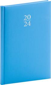 Týdenní diář Capys 2024 modrý