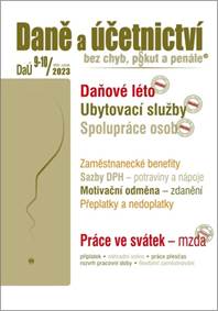 Daně a účetnictví bez chyb, pokut a penále 9-10/2023