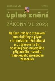 Aktualizace VI/2 – Nařízení vlády o stanovení cen elektřiny a plynu