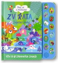 Kniha Dívej se a poslouchej Zvířata - Zvuková kniha