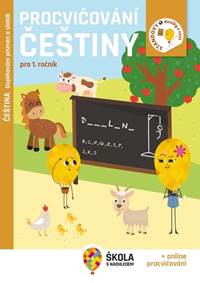 Kniha Procvičování češtiny pro 1. ročník
