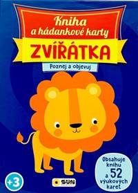 Kniha Kniha a hádankové karty Zvířatka