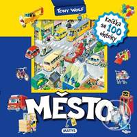 Kniha Město - knížka se 100 okénky (CZ)