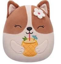Squishmallows Corgi s drinkem Regina