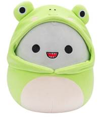 Squishmallows Žralok v kostýmu žáby Gordon