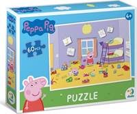 Kniha Puzzle Prasátko Peppa Hrátky v pokojíčku