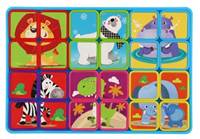 Puzzle magnetické deskové Zvířata