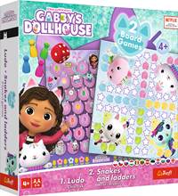 Hry Gábinin kouzelný domek, 2v1 Člověče, nezlob se a Hadi a žebříky