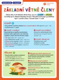 Přehledové tabulky ČJ: Větné členy