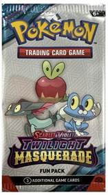 Kniha Pokémon TCG: Scarlet & Violet Twilight Masquerade Fun Pack - 3 additional game cards
