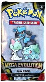 Kniha Pokémon TCG: Mega Evolution Fun Pack - 3 additional game cards