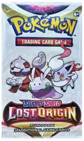 Kniha Pokémon TCG: Sword & Shield Lost Origin Fun Pack - 3 additional game cards