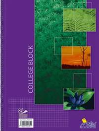 Kniha Blok College špirálový štvorčekový