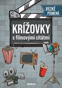Kniha Krížovky s filmovými citátmi - veľké písmená