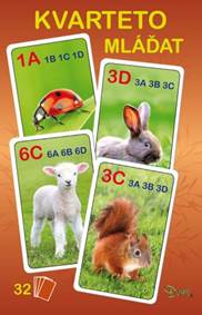 Kvarteto mláďatá - spoločenská hra