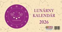 Kniha Lunárny kalendár 2026 - stolový týždenný kalendár