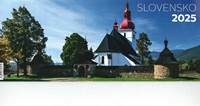 Slovensko 2025 - stolový týždenný kalendár
