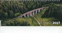 Kniha Slovensko kalendár 2027 - stolový, týždenný
