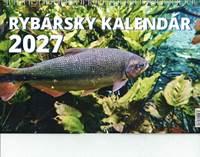 Kniha Rybársky kalendár 2027 - stolový, dvojtýždenný